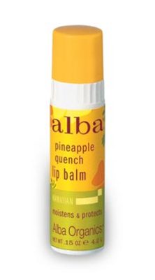 Alba Botanicals Pineapple Quench Lip Balm